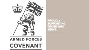 Armed Forces Covenant - proudly supporting those who serve